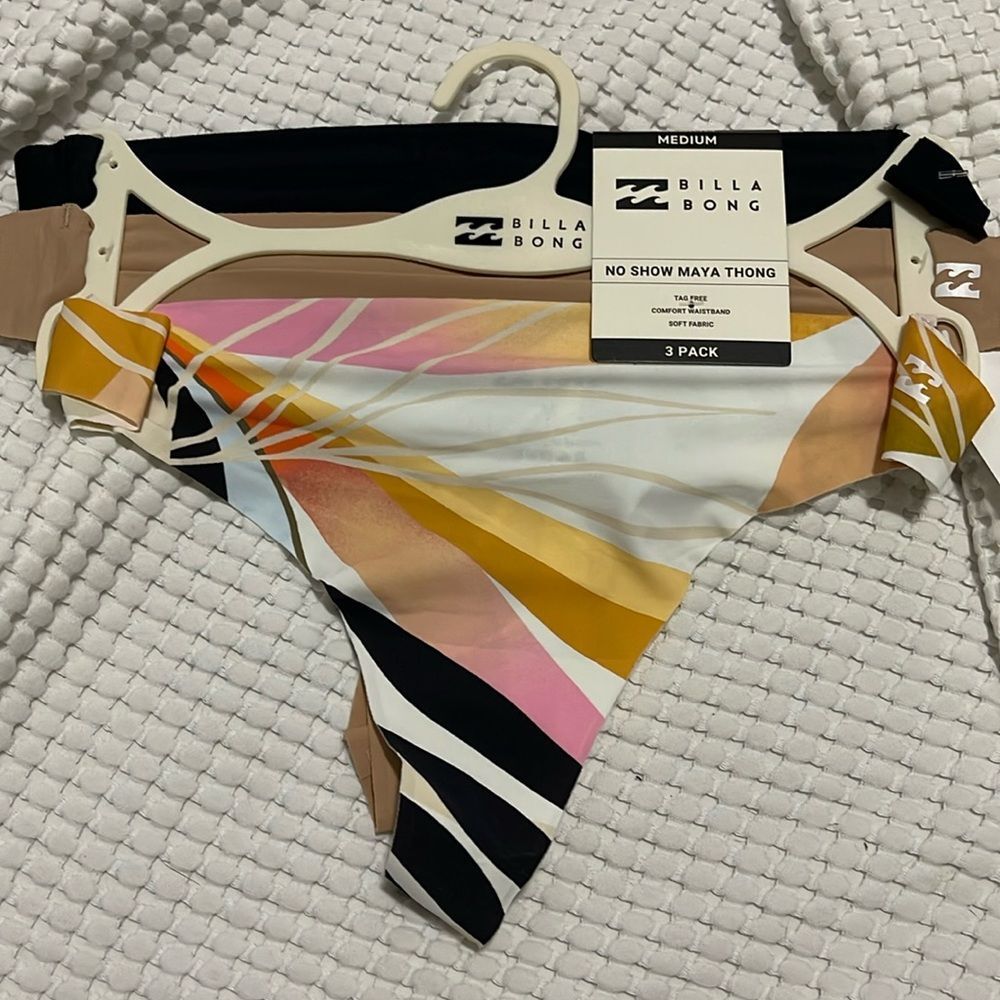 Billabong - No Show Maya Thong 3Pk - M